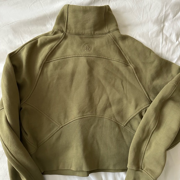 Lululemon Scuba Oversized Funnel Neck Half Zip Sweatshirt - Picture 2 of 3